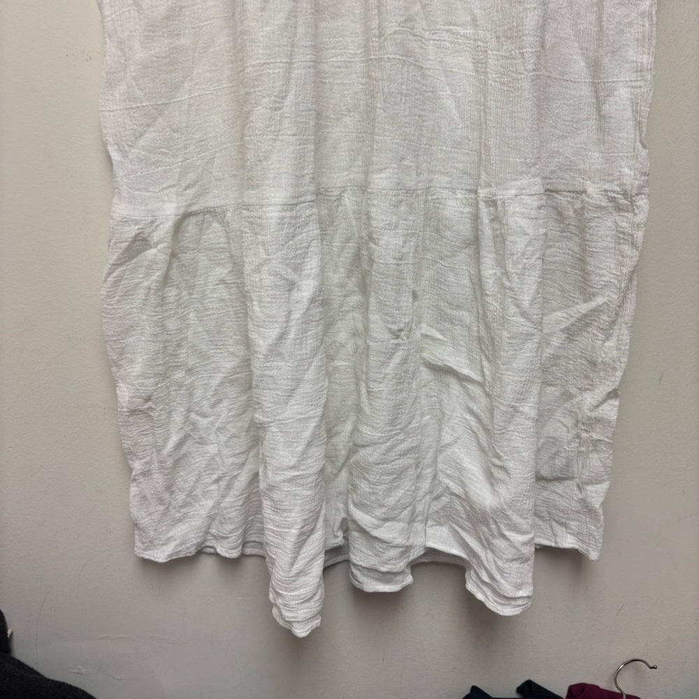 Urban Renewal Remnants Gauzy Tiered Cotton Dress - Picture 7 of 11